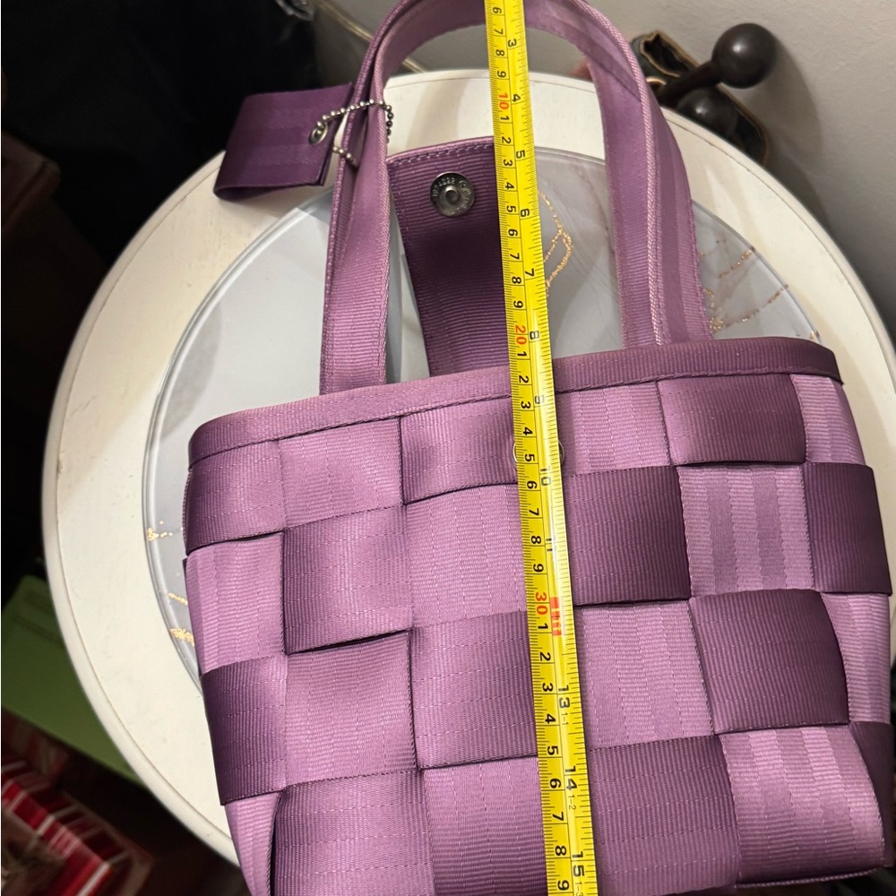 New The orginal Seatbeltbag Purple Double Handle Shoulder Bag Handbag‎ - Picture 7 of 7